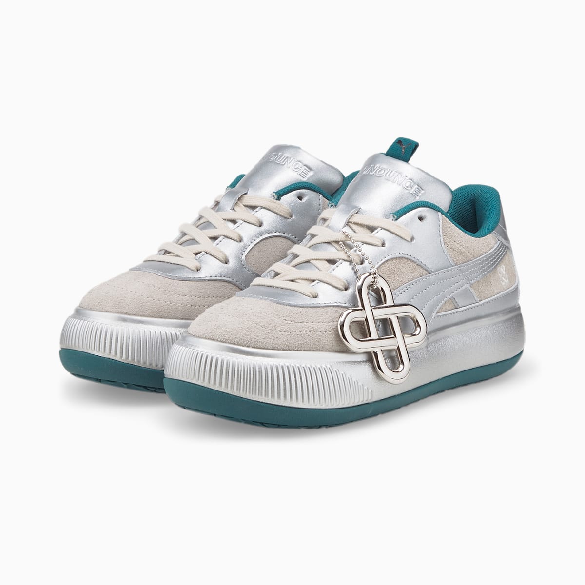 Tenisky Puma PUMA x PRONOUNCE Suede Mayu 2 Damske Strieborne/Nachový | SK736158