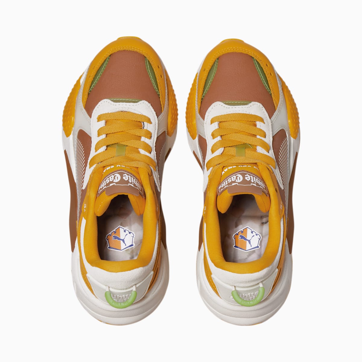 Tenisky Puma PUMA x WHITE CASTLE RS-X JR Chlapcenske Oranžové Kvetinové | SK072581