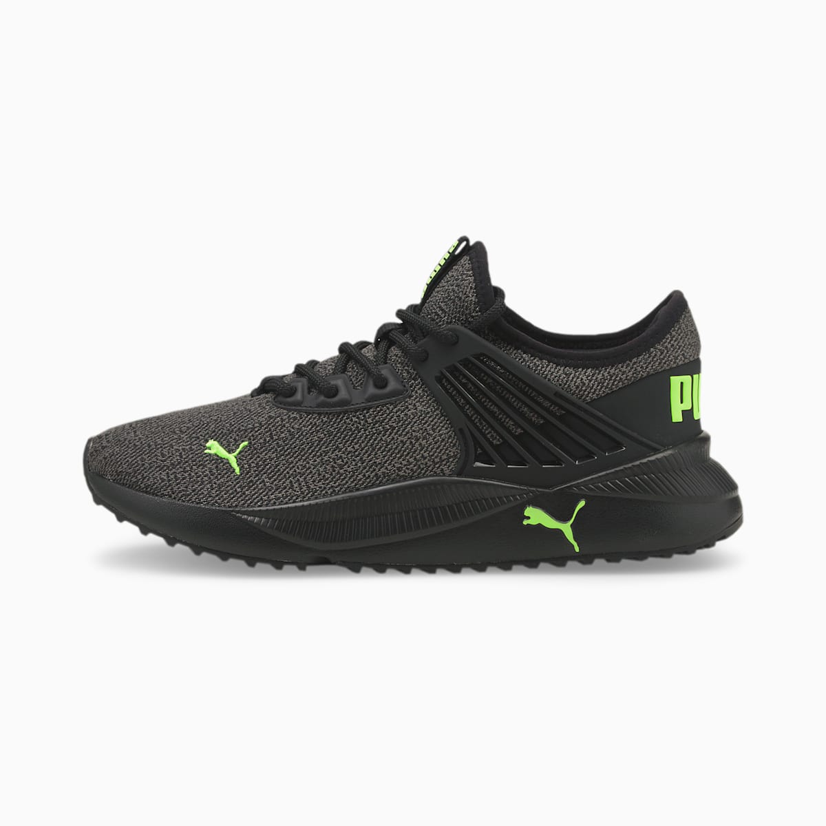 Tenisky Puma Pacer Future Knit Panske Čierne/Siva/Zelene | SK563087