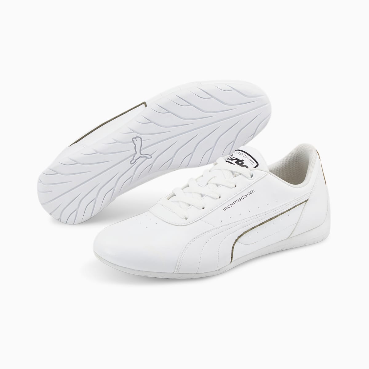 Tenisky Puma Porsche Legacy Neo Cat Panske Biele/Tmavo Zelene | SK495863