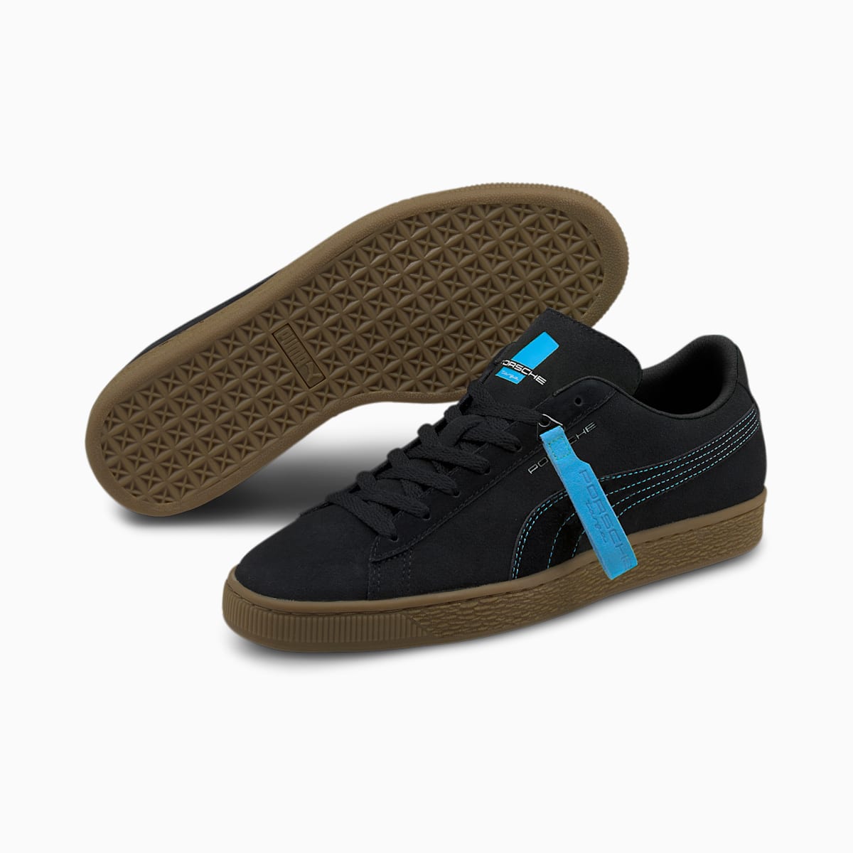 Tenisky Puma Porsche Legacy Suede Panske Čierne | SK268503