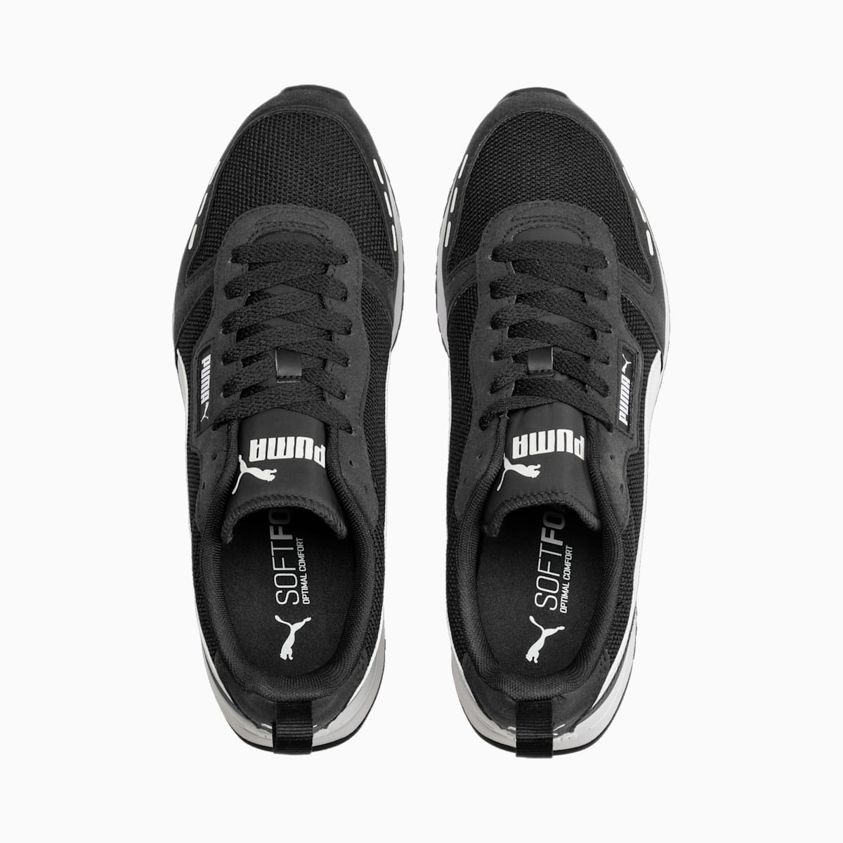 Tenisky Puma R78 Damske Čierne/Biele | SK315740