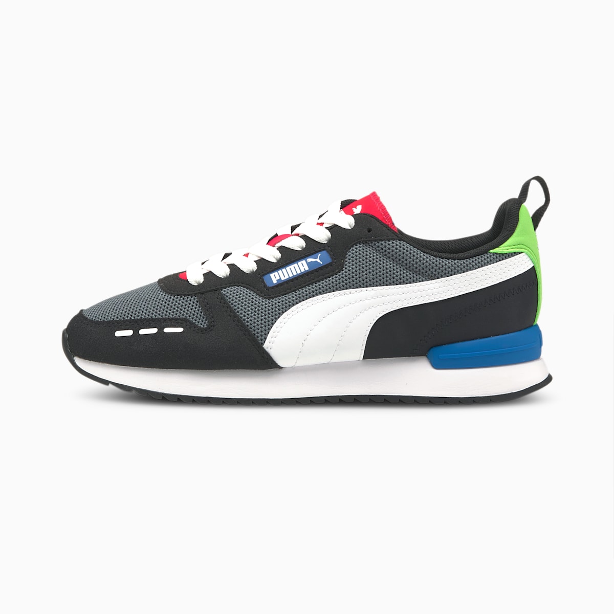 Tenisky Puma R78 Runner Panske Biele/Čierne | SK147903