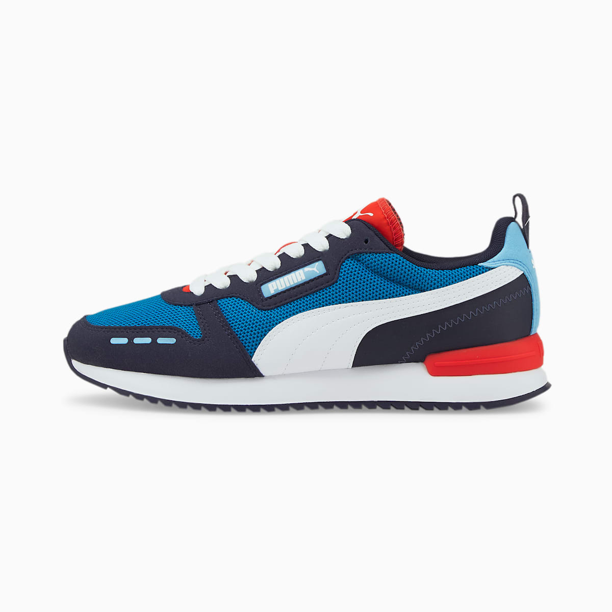 Tenisky Puma R78 Runner Panske Modre/Biele/Námornícka Modrá/Červené | SK234081