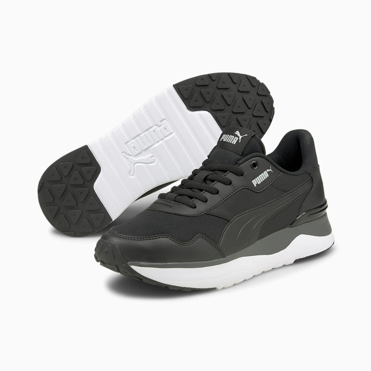 Tenisky Puma R78 Voyage Damske Čierne/Strieborne | SK201354