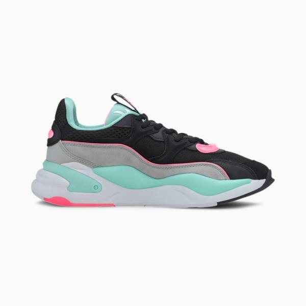 Tenisky Puma RS-2K Messaging Damske Čierne/Tyrkysové | SK854762