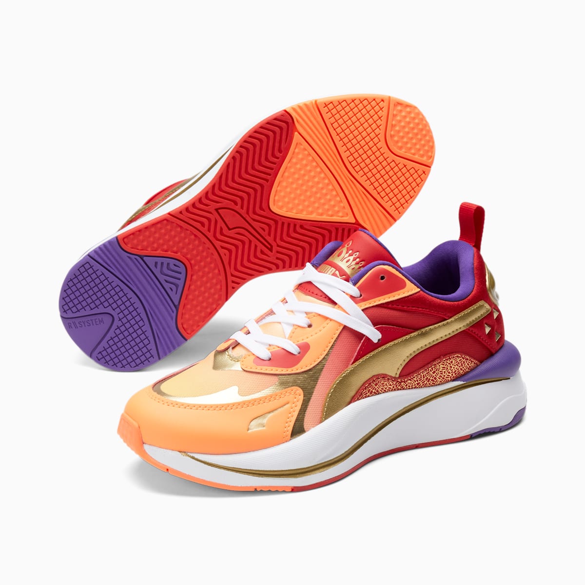 Tenisky Puma RS-Curve I Am Brave Damske Zlate/Červené | SK086279