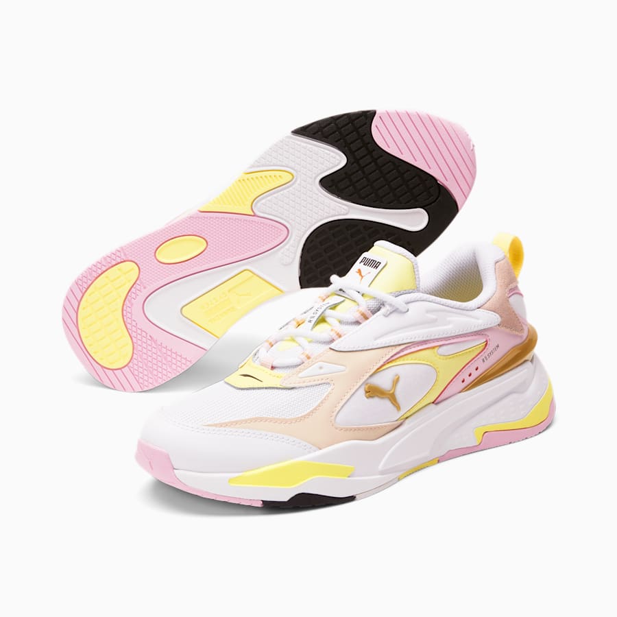 Tenisky Puma RS-Fast Mix Gold Damske Biele/Zlate | SK285016