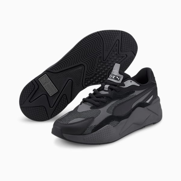 Tenisky Puma RS-X3 Puzzle Damske Čierne | SK852304