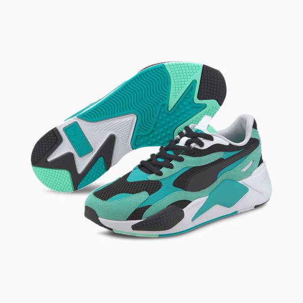 Tenisky Puma RS-X3 Super Damske Zelene/Čierne | SK615087