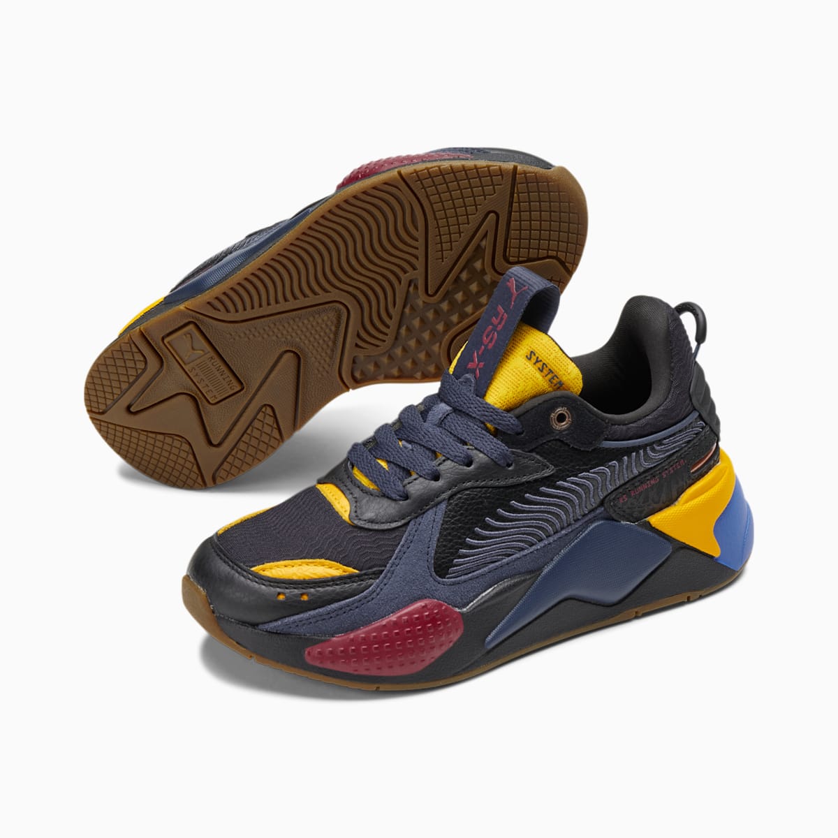 Tenisky Puma RS-X Global Futurism JR Chlapcenske Čierne/Modre | SK154792