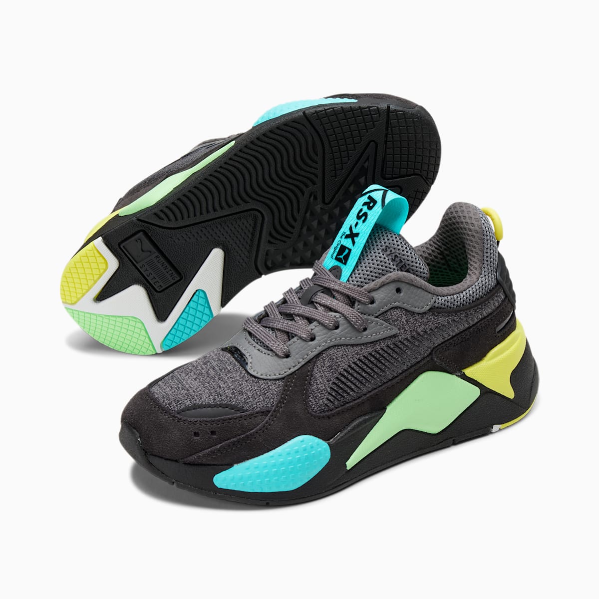 Tenisky Puma RS-X Highlighter JR Chlapcenske Čierne/Žlté | SK254896