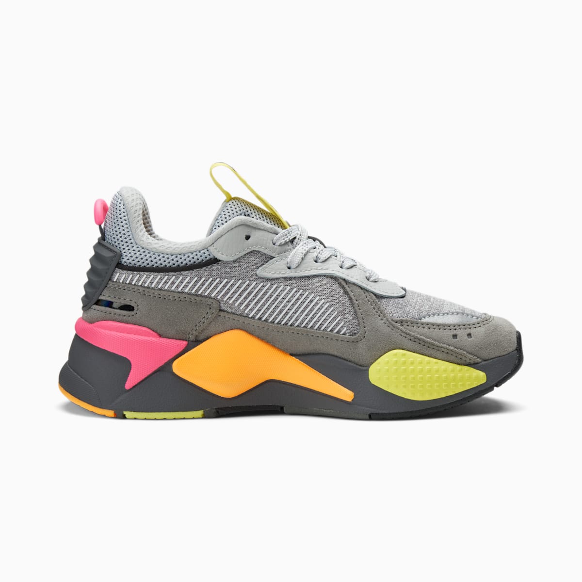 Tenisky Puma RS-X Highlighter JR Chlapcenske Siva/Ruzove | SK271085