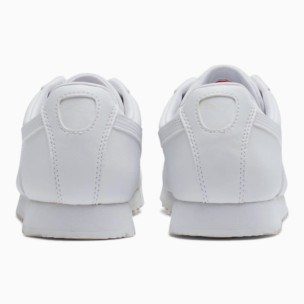 Tenisky Puma Roma Basic JR Chlapcenske Biele/Svetlo Siva | SK786294