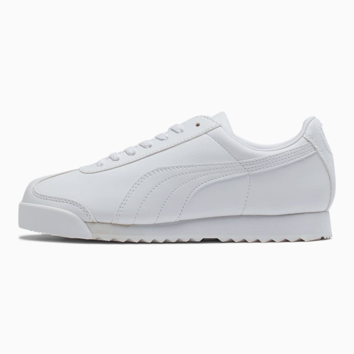 Tenisky Puma Roma Basic JR Chlapcenske Biele/Svetlo Siva | SK786294