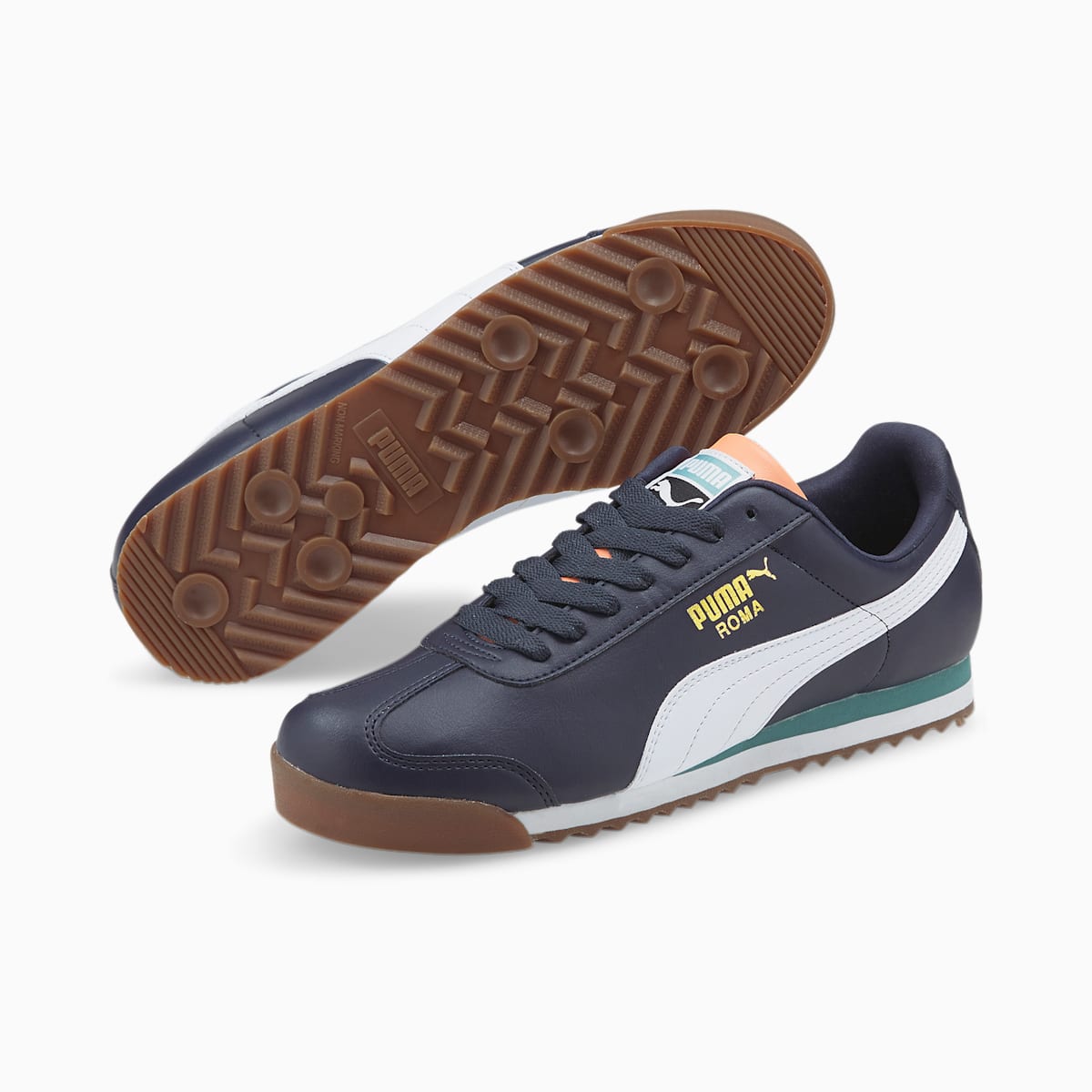 Tenisky Puma Roma Basic+ Panske Biele | SK275841