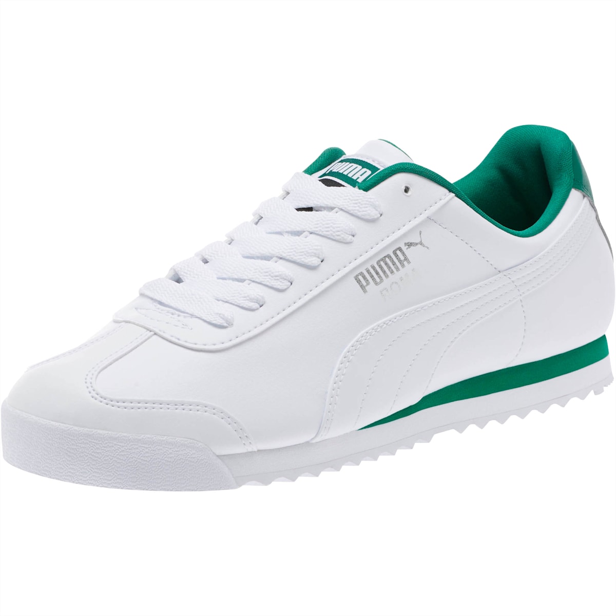 Tenisky Puma Roma Basic Panske Biele/Zelene | SK490516