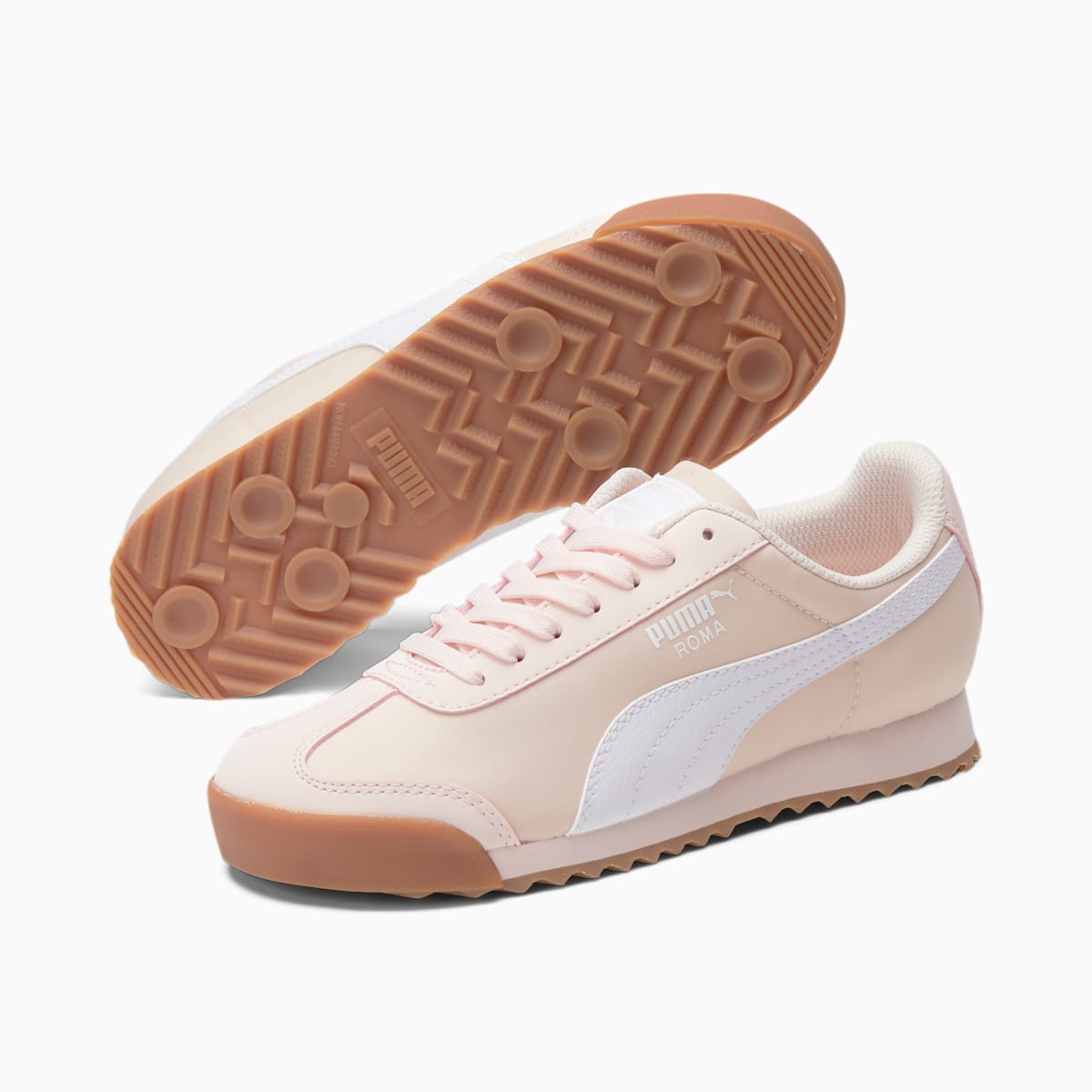 Tenisky Puma Roma Basic Summer JR Chlapcenske Biele | SK675392