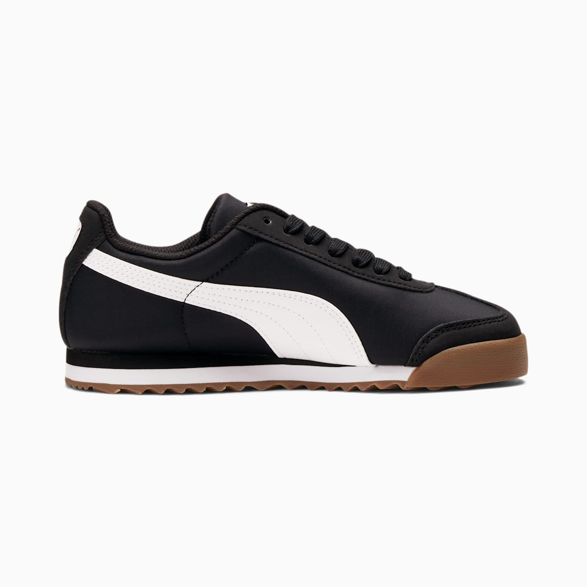 Tenisky Puma Roma Basic Summer JR Chlapcenske Čierne/Biele | SK710643