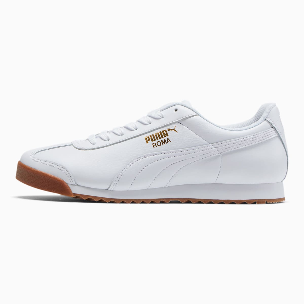 Tenisky Puma Roma Classic Gum Panske Biele/Zlate | SK263780