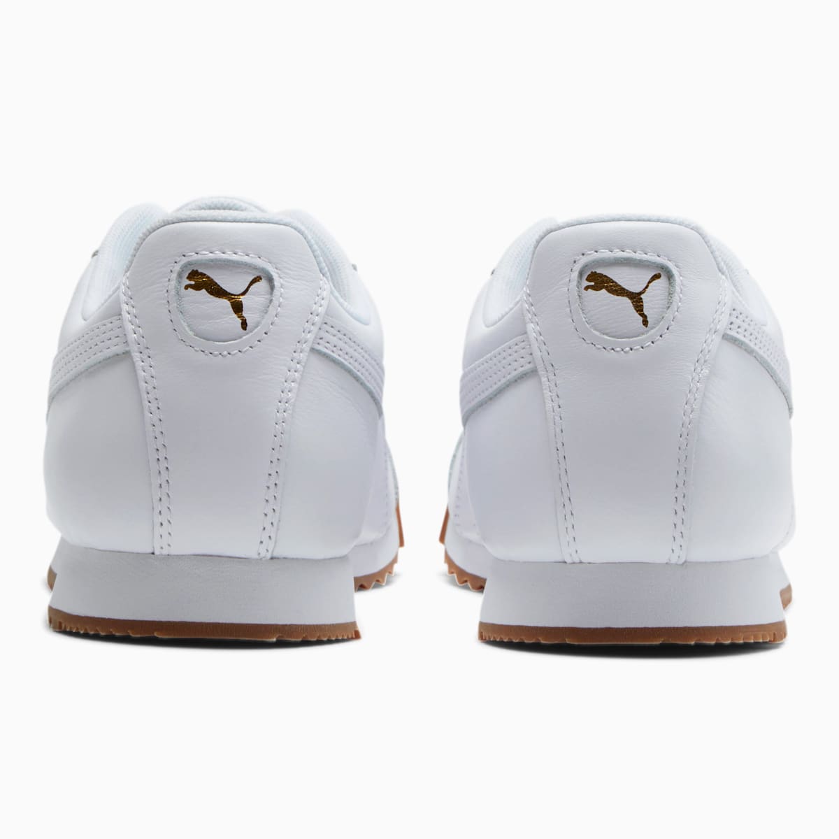 Tenisky Puma Roma Classic Gum Panske Biele/Zlate | SK590416