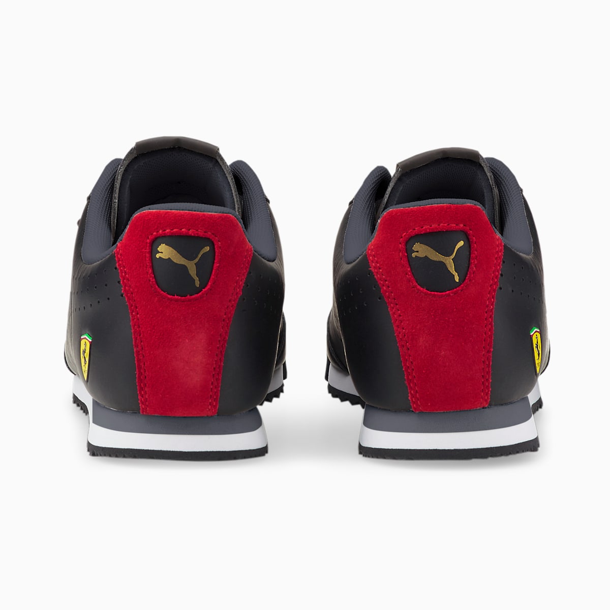 Tenisky Puma Scuderia Ferrari Roma Via Perforated Panske Čierne | SK018425