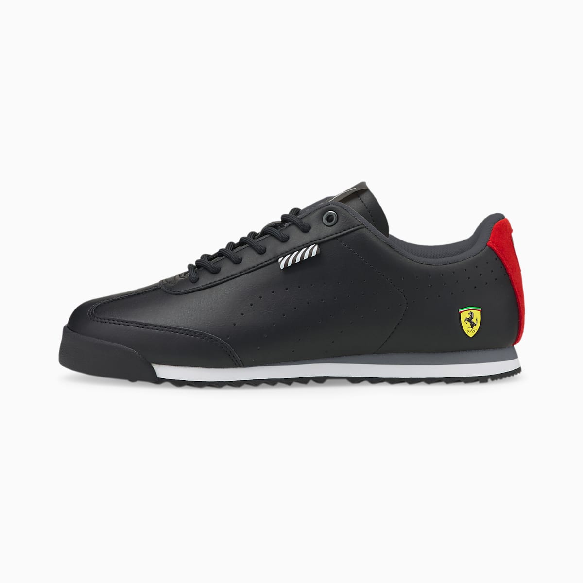 Tenisky Puma Scuderia Ferrari Roma Via Perforated Panske Čierne | SK018425