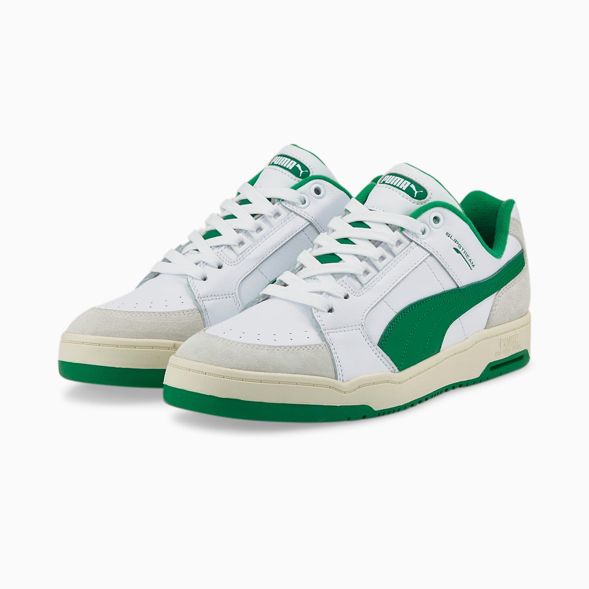 Tenisky Puma Slipstream Lo Retro Panske Biele/Zelene | SK426907