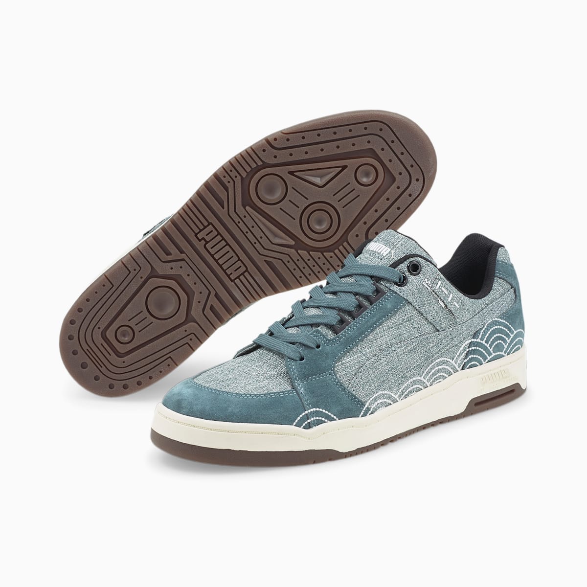 Tenisky Puma Slipstream Lo Sashiko Panske Zelene | SK349708