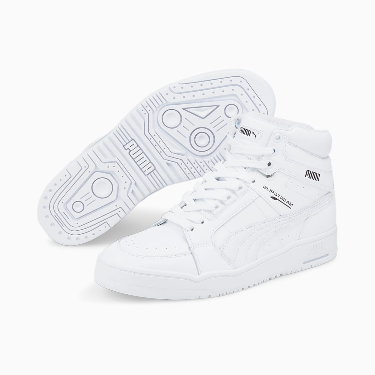 Tenisky Puma Slipstream Mid Panske Biele/Čierne | SK973104