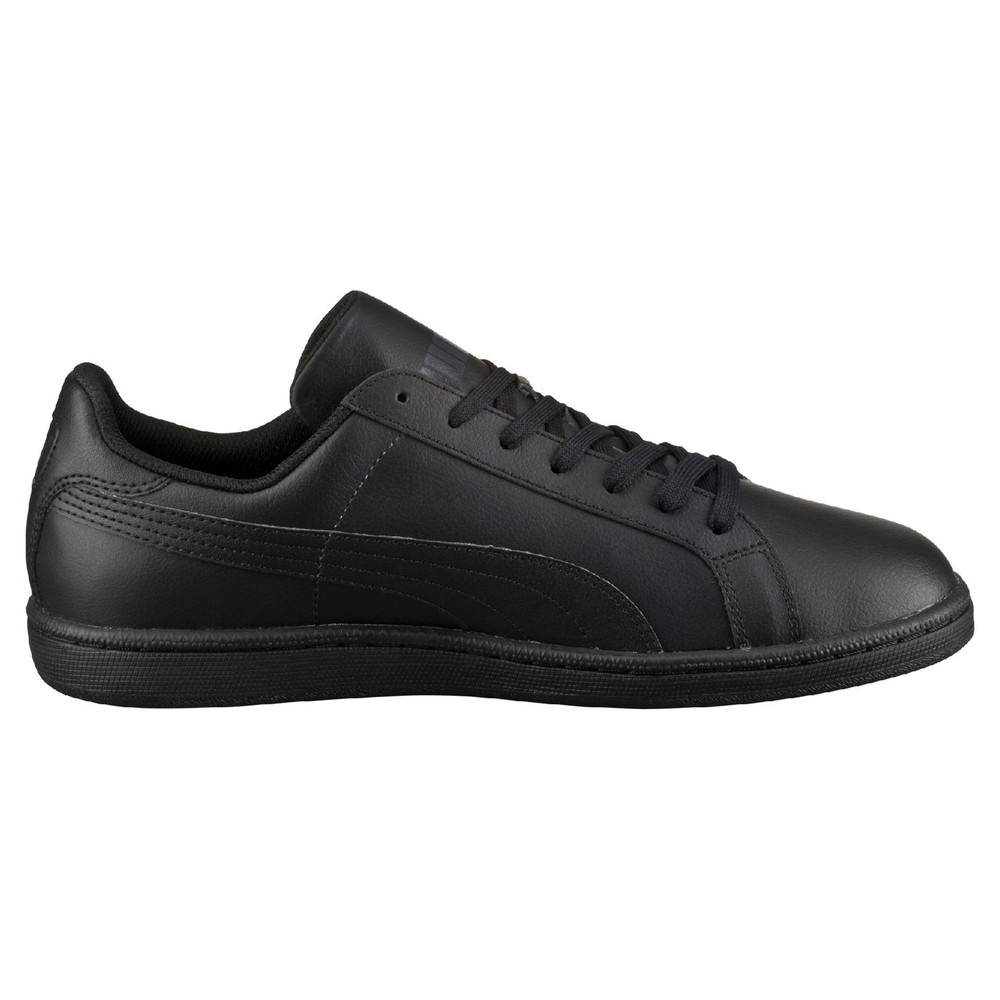 Tenisky Puma Smash Leather Damske Čierne/Tmavo Siva | SK917302