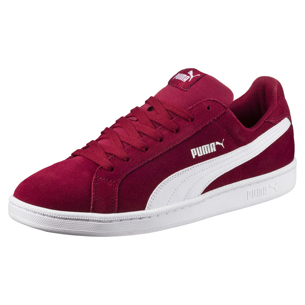 Tenisky Puma Smash Suede Damske Hnede Červené/Biele | SK728635