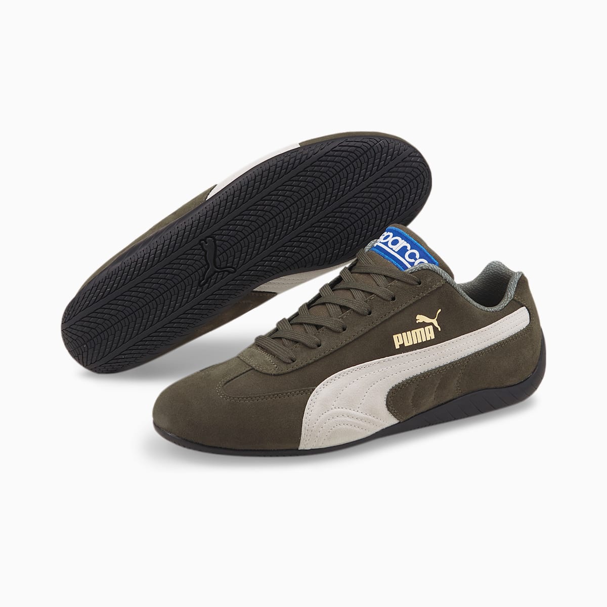 Tenisky Puma Speedcat OG + Sparco Panske Biele | SK184073