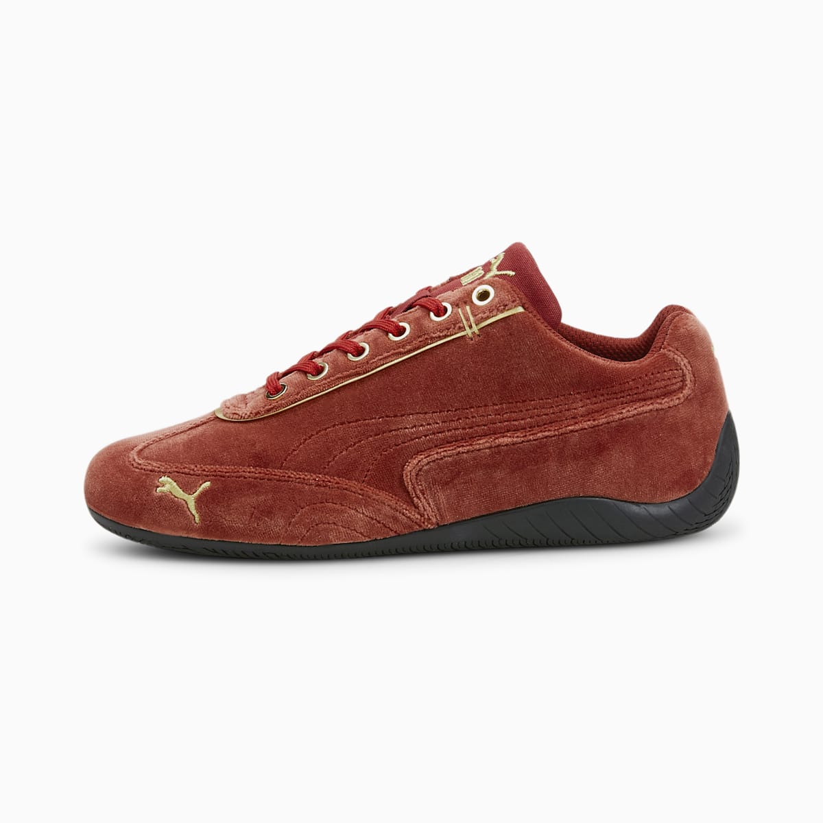 Tenisky Puma Speedcat Velvet Damske Červené/Zlate | SK875920