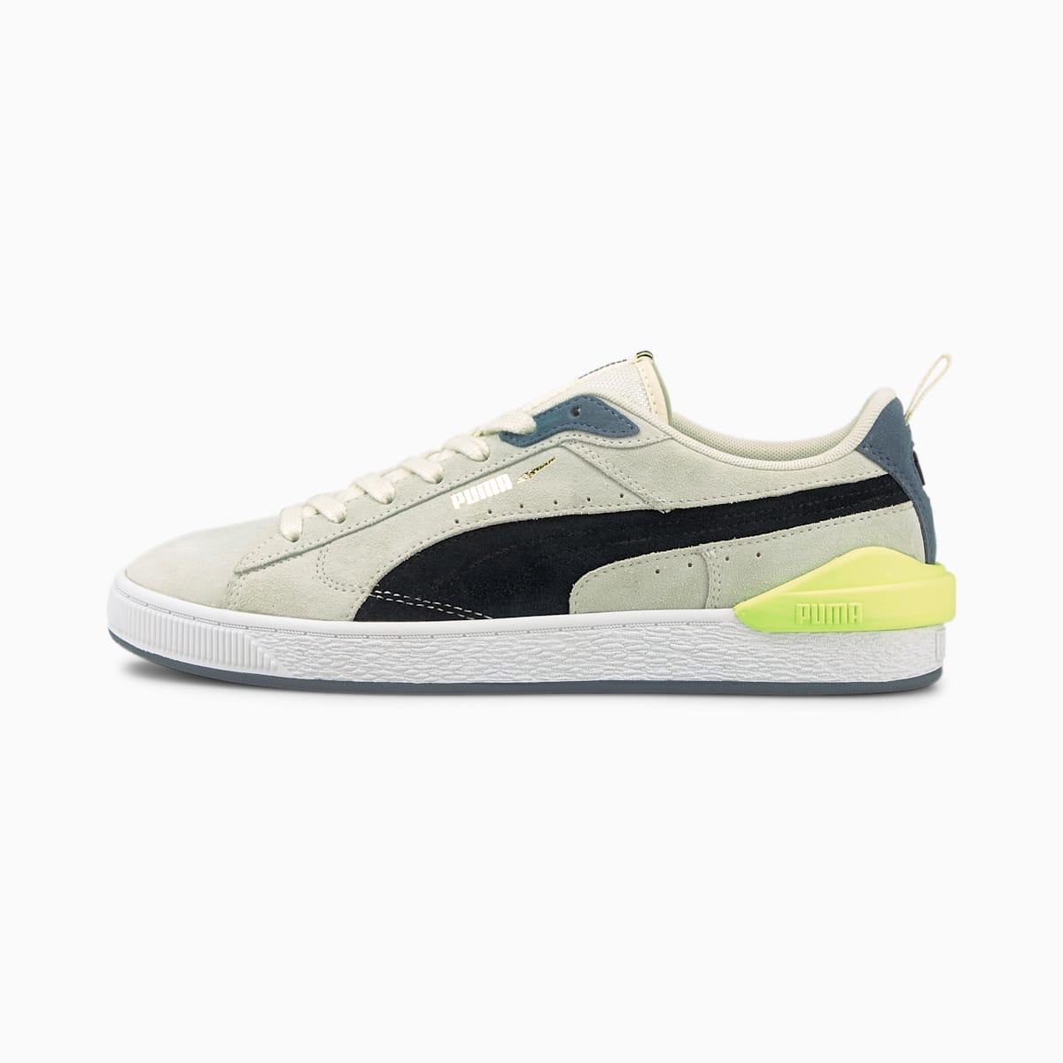 Tenisky Puma Suede Bloc Panske Biele/Čierne | SK241635