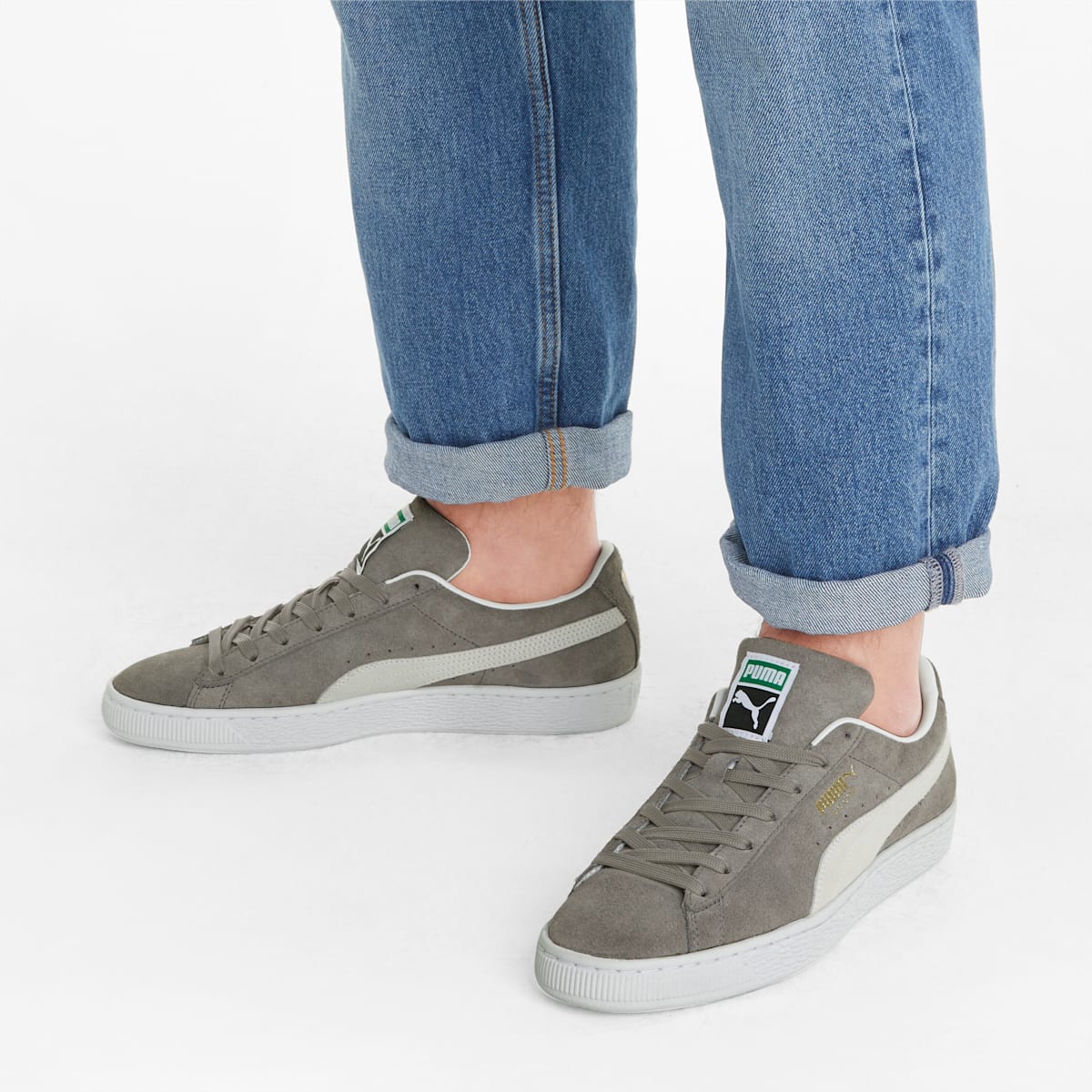 Tenisky Puma Suede Classic XXI Damske Siva/Biele | SK928673