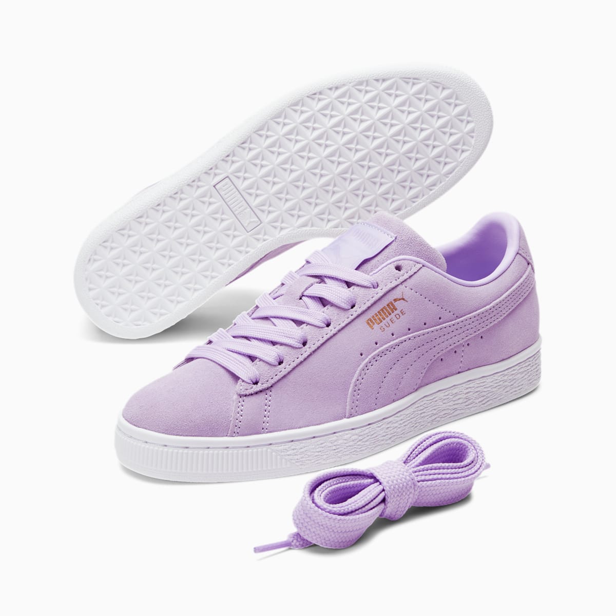 Tenisky Puma Suede Classic XXI Damske Svetlo Lavendel/Zlate | SK068357