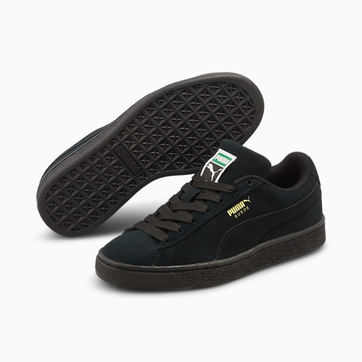 Tenisky Puma Suede Classic XXI JR Chlapcenske Čierne | SK107925