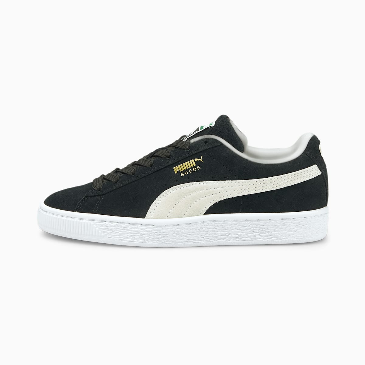 Tenisky Puma Suede Classic XXI JR Chlapcenske Čierne/Biele | SK359846