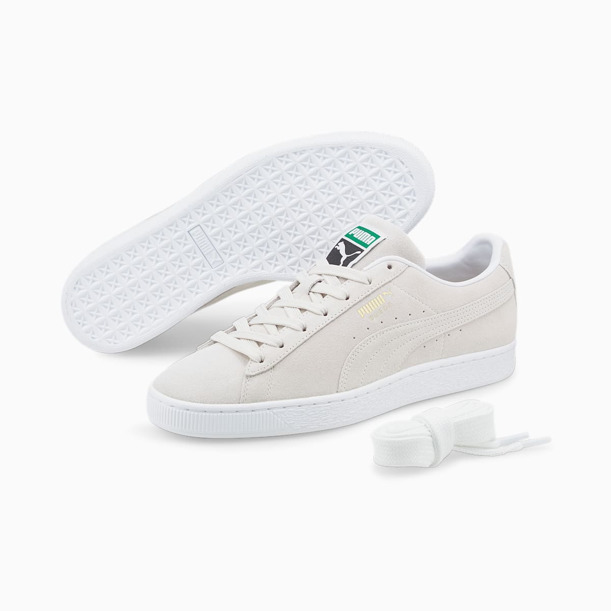 Tenisky Puma Suede Classic XXI Panske Biele | SK143098