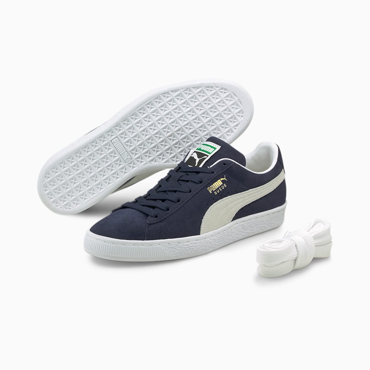 Tenisky Puma Suede Classic XXI Panske Námornícka Modrá/Biele | SK359278