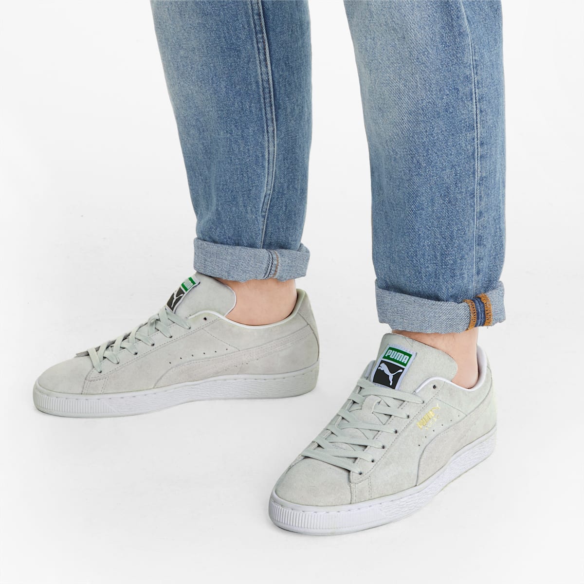 Tenisky Puma Suede Classic XXI Panske Siva Nachový/Biele | SK578491