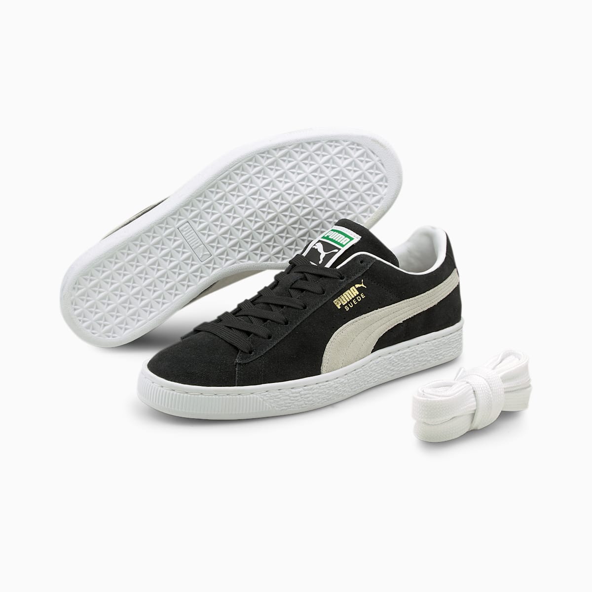 Tenisky Puma Suede Classic XXI Panske Čierne/Biele | SK305618