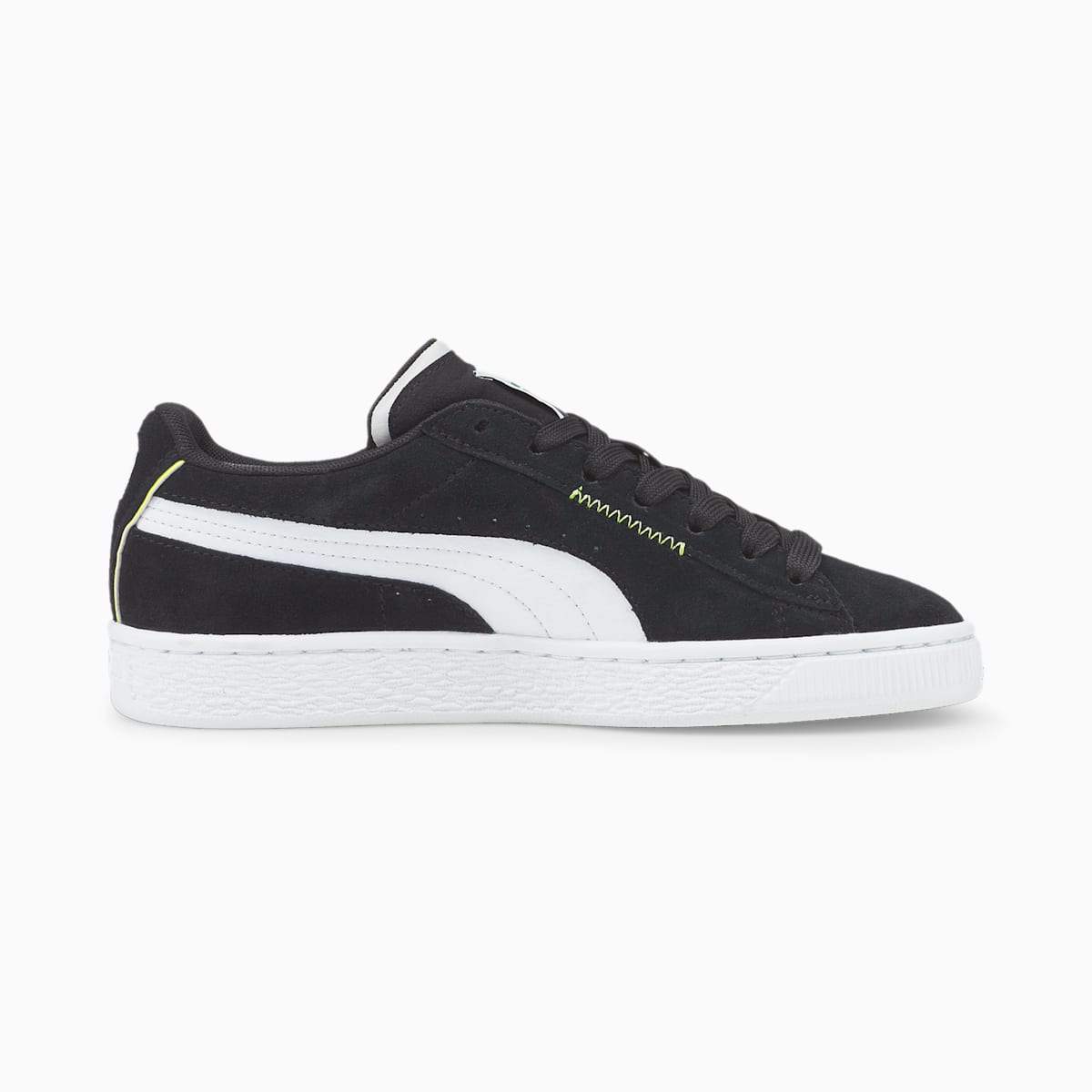 Tenisky Puma Suede Displaced JR Chlapcenske Čierne/Biele | SK763504