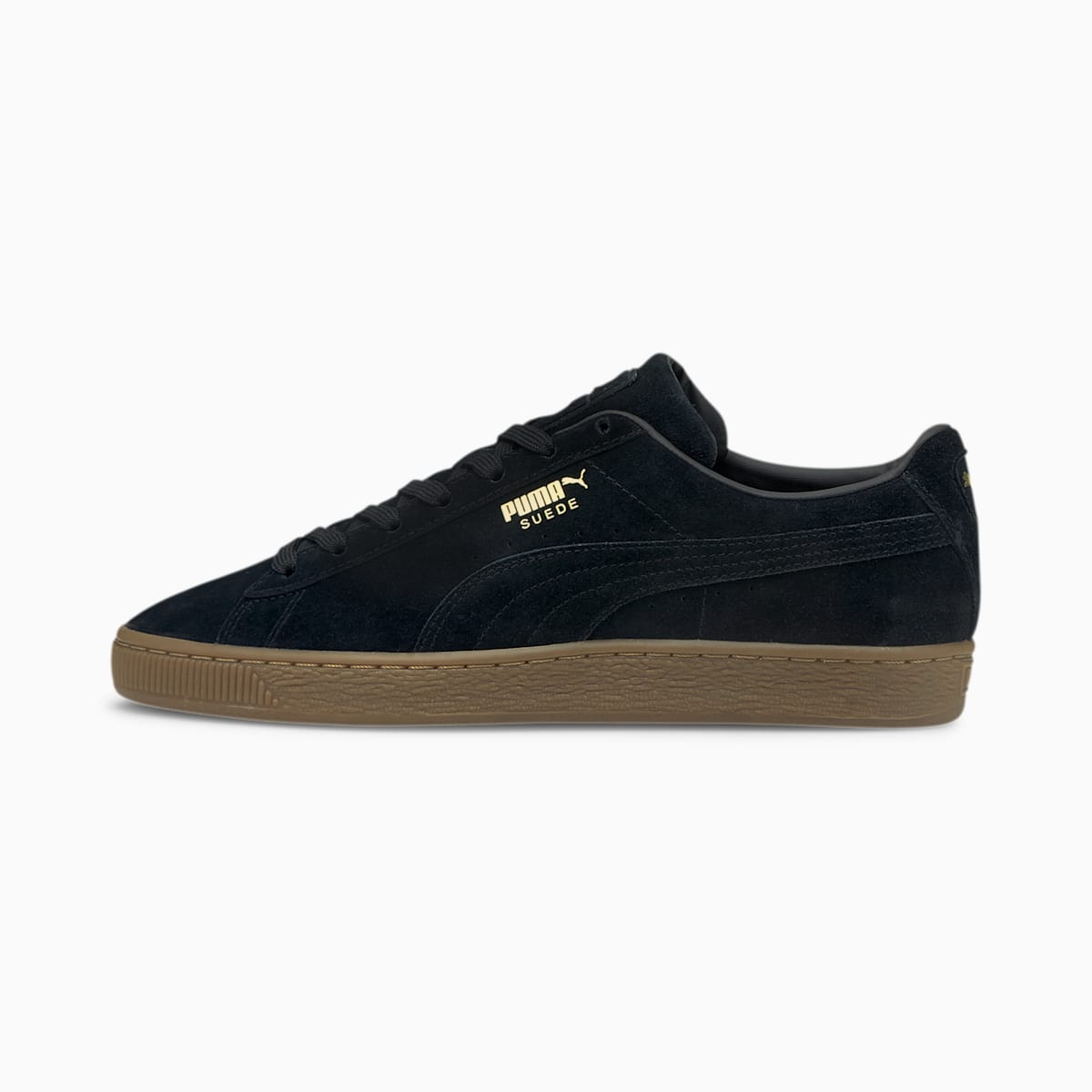 Tenisky Puma Suede Gum Damske Čierne | SK394285