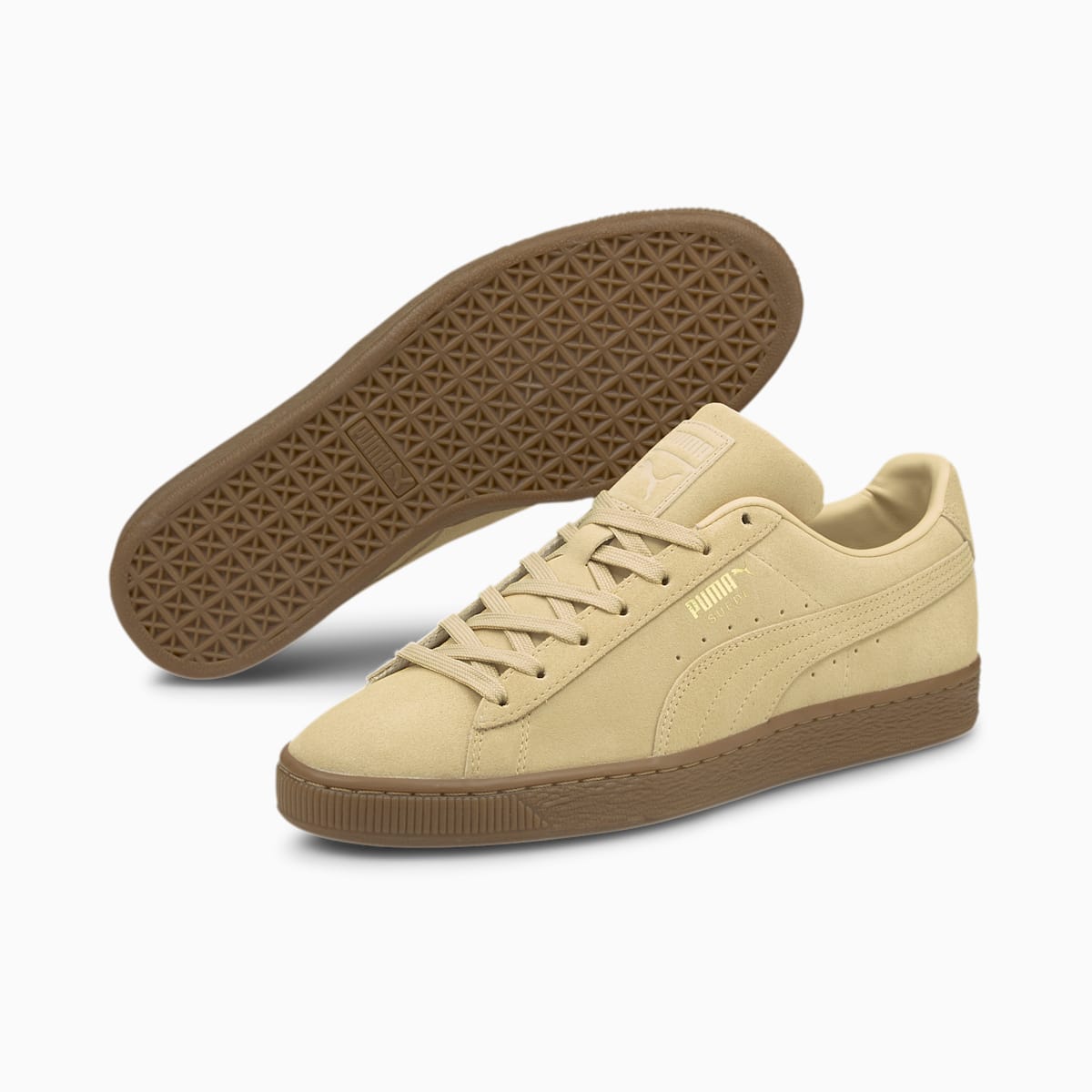 Tenisky Puma Suede Gum Panske Hnede | SK348716