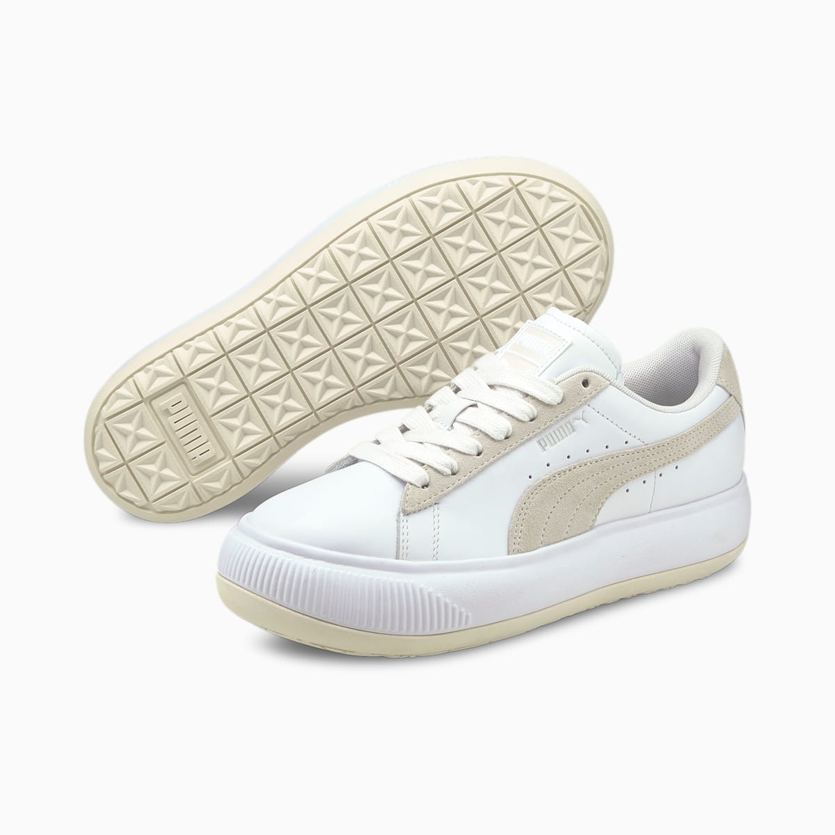 Tenisky Puma Suede Mayu Mix Damske Biele | SK359740