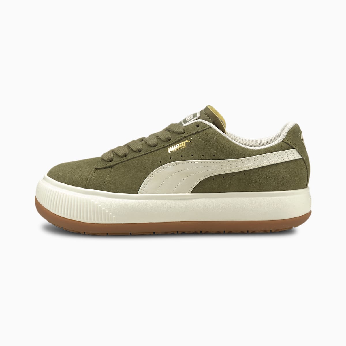 Tenisky Puma Suede Mayu UP Damske Olivovo Zelená | SK430972