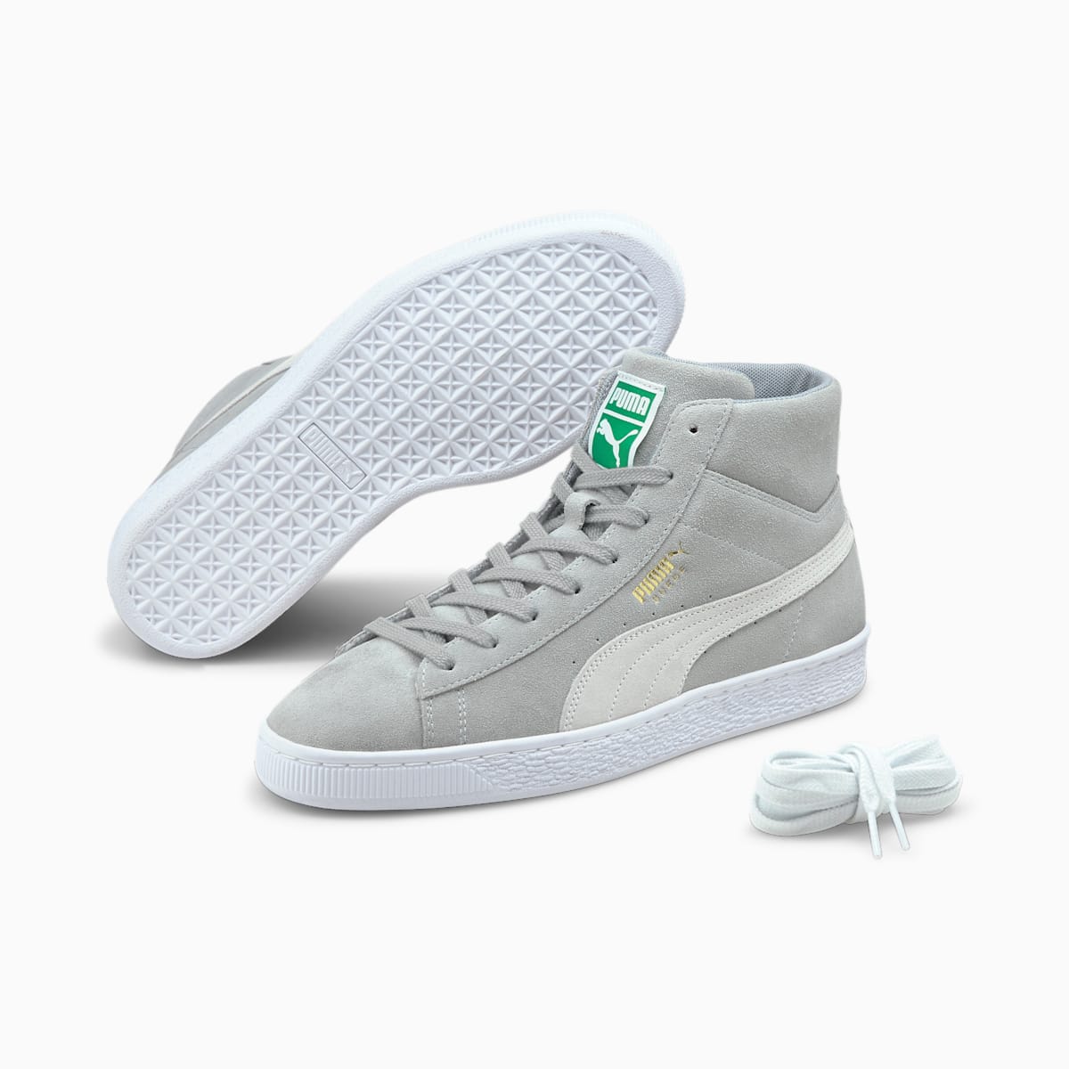 Tenisky Puma Suede Mid XXI Damske Biele | SK173428