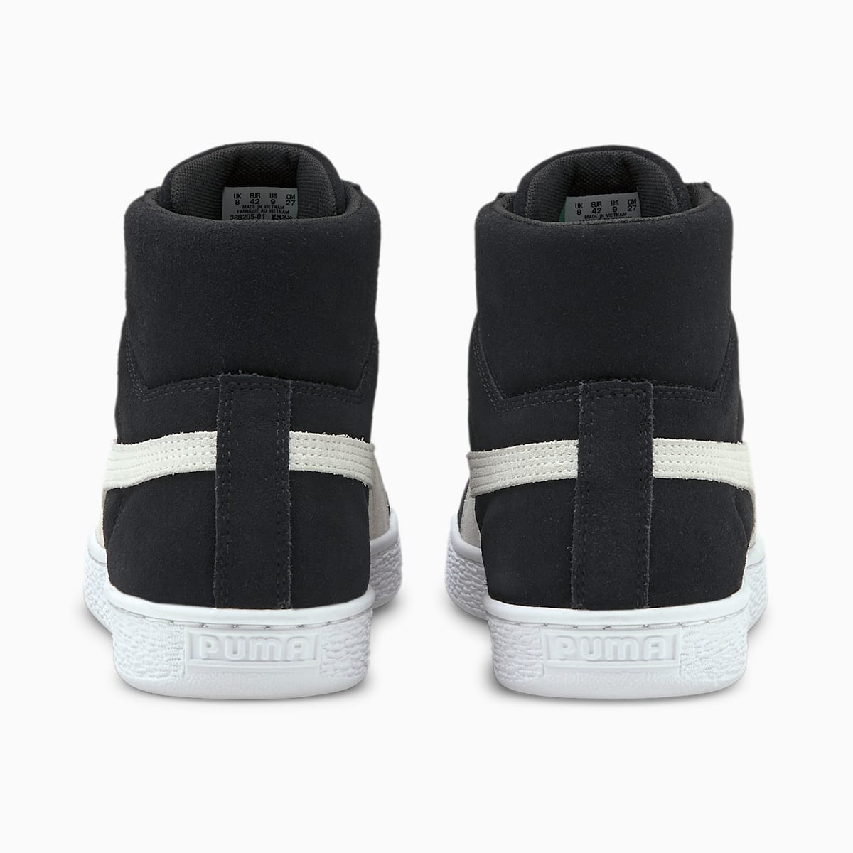 Tenisky Puma Suede Mid XXI Damske Čierne/Biele/Zelene | SK093715